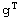 g^T